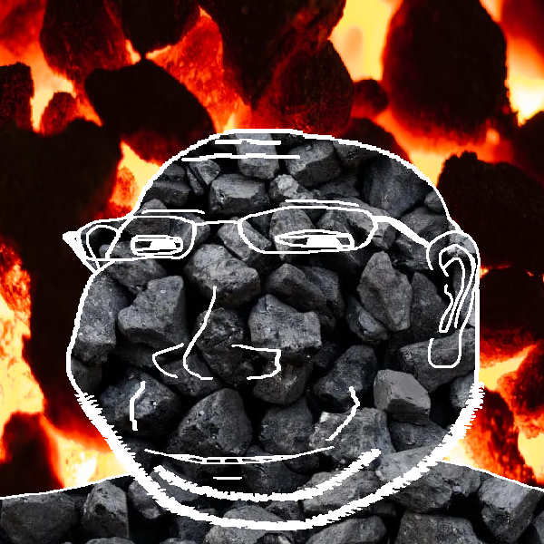 Soybooru Post 19510 Coal Coalbackground Coalskin Ear Eyelids Glasses Inverted Irl 5189